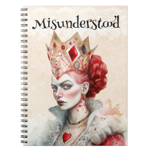 Cuaderno mal entendido de Reina de Corazones