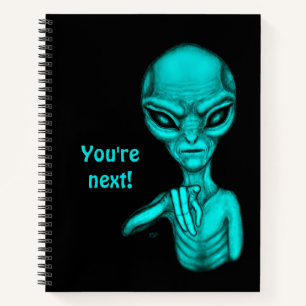 Cuaderno ¡Mala Alien, eres la siguiente!