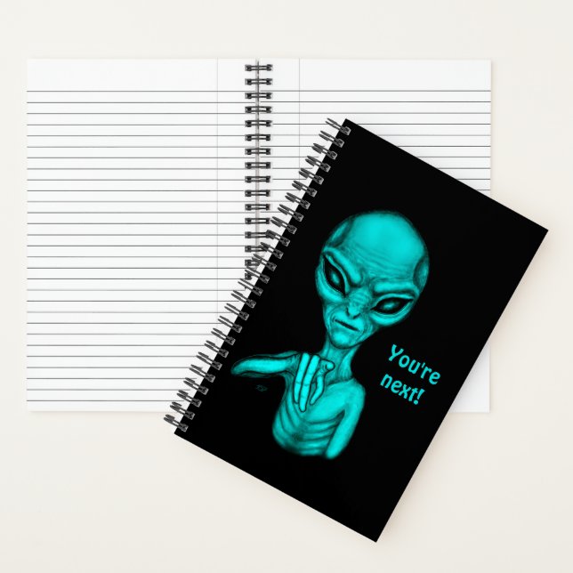 Cuaderno ¡Mala Alien, eres la siguiente! (Interior)
