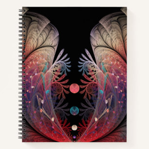 Cuaderno Malabarismo Abstracto Fantasía Moderna Arte Fracta