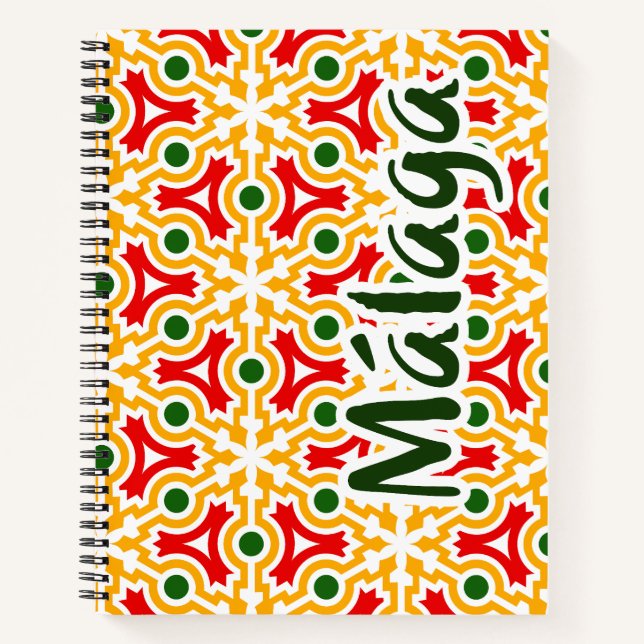 Cuaderno Malaga street walls 1 (Anverso)