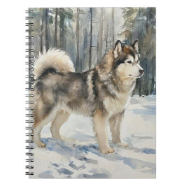 Cuaderno Malamute de Alaska