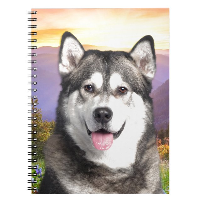 Cuaderno Malamute de Alaska (Frente)