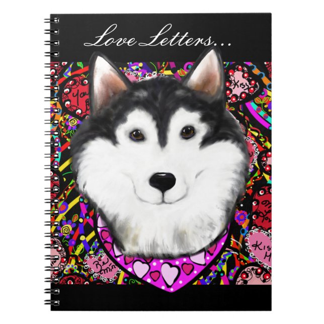 Cuaderno Malamute de Alaska (Frente)