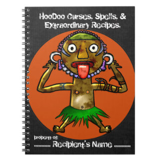 Cuaderno Maldición HooDoo, ortografía y recetas extraordina