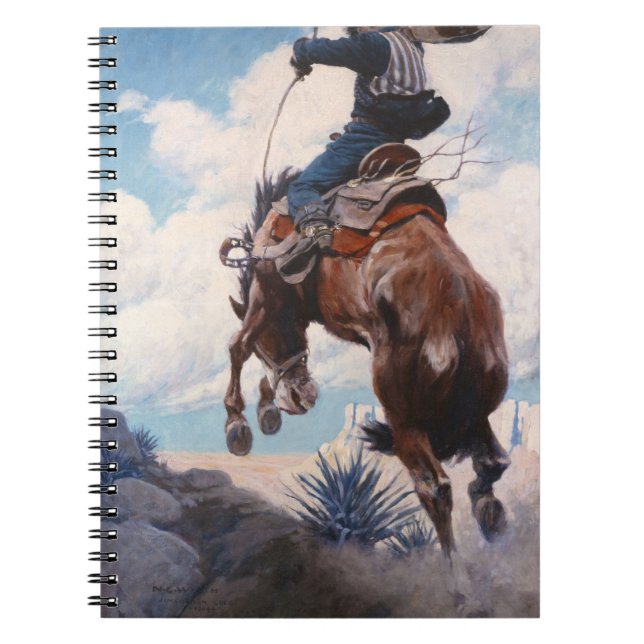 Cuaderno Maldición por Newell Convers Wyeth (Frente)