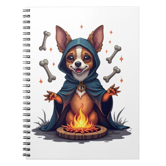 Cuaderno Maldito perro ritual chihuahua (Frente)