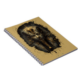 Cuaderno Maligna Antigüedad Faraón Egipcio Negro