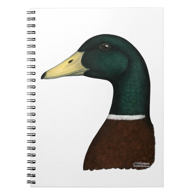 Cuaderno Mallard Drake Head (Frente)