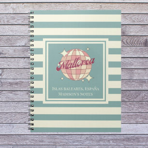 Cuaderno Mallorca España vacaciones de verano en Majorca 