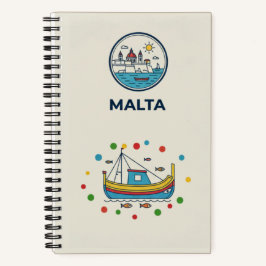 Cuaderno Malta Heritage & Travel Photo Archive Journal
