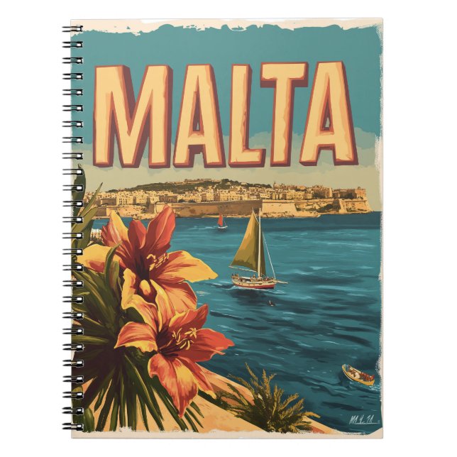Cuaderno Malta Vintage (Frente)