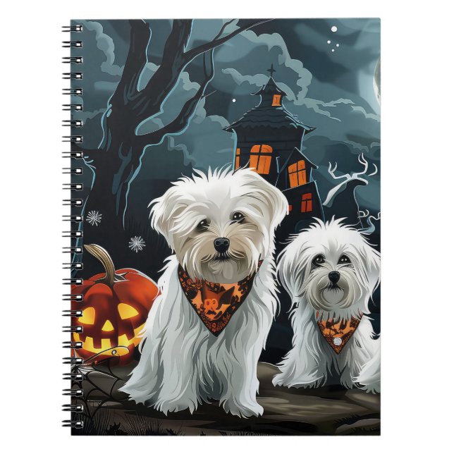 Cuaderno Maltés Halloween Espeluznante (Frente)