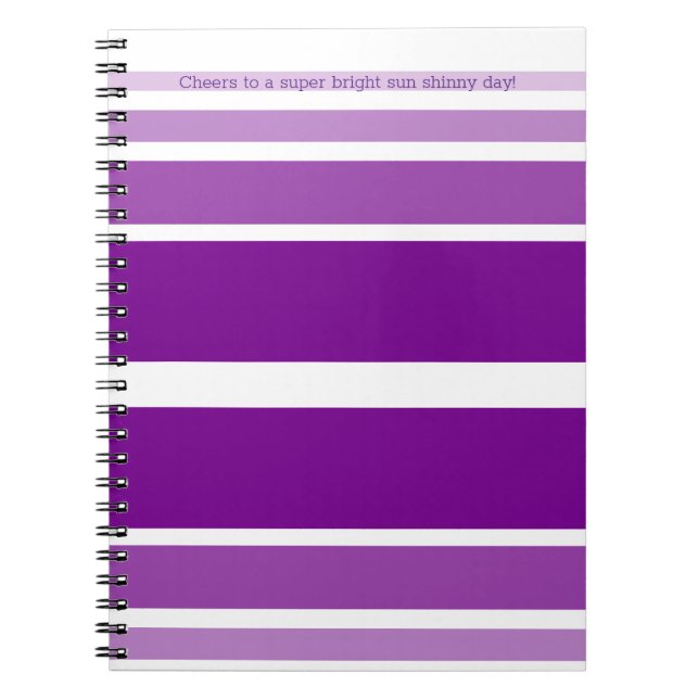 Cuaderno Malva y morado (Frente)