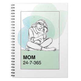 Cuaderno Mamá 24/7/365