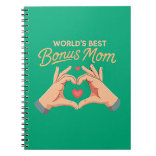 Cuaderno Mamá Adicional Mejor del Mundo Madrastra Regalo