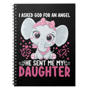 Cuaderno Mamá arte me envió hija de elefante