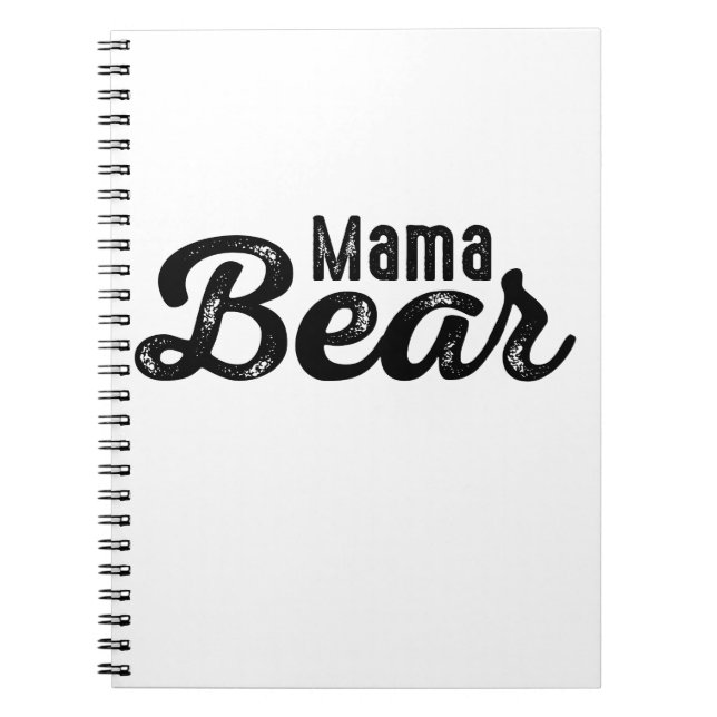 Cuaderno Mama Bear (Frente)
