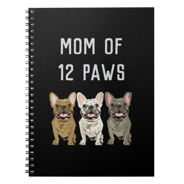 Cuaderno Mamá de 12 patas (Frente)