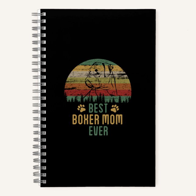 Cuaderno Mamá de Boxer (Anverso)
