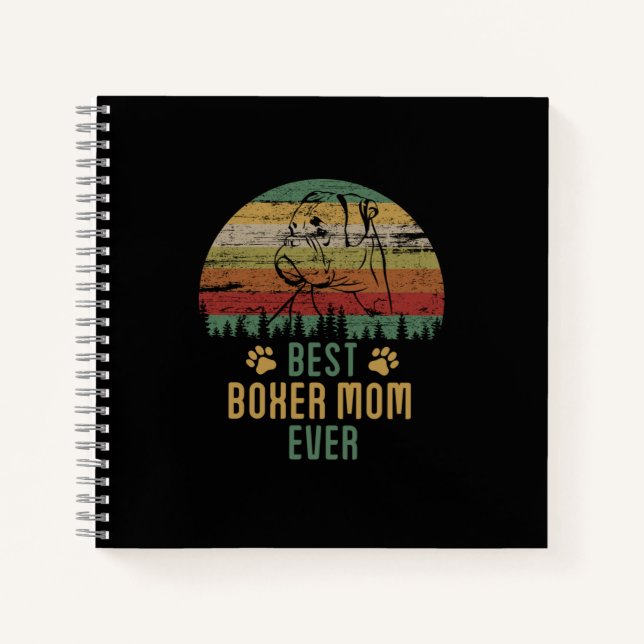 Cuaderno Mamá de Boxer (Anverso)