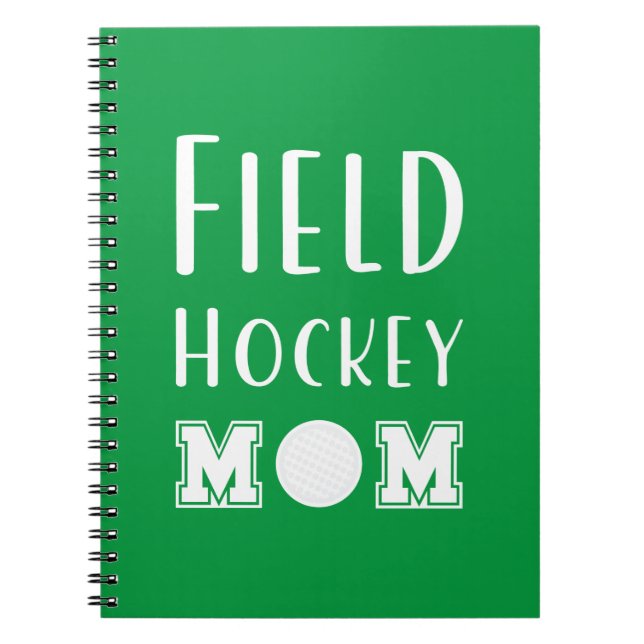 Cuaderno Mamá de hockey sobre hierba (Frente)