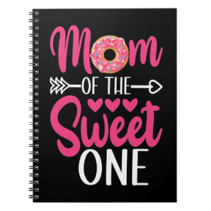 Cuaderno Mamá de la dulce un donut rociado
