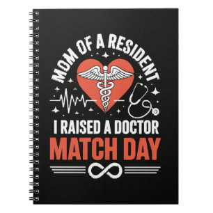 Cuaderno Mamá de una residente Día de la Coincidencia de Re