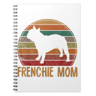 Cuaderno Mamá del Bulldog francés obsequia al perro más Mas