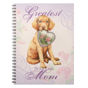 Cuaderno Mamá del corazón de Vizsla