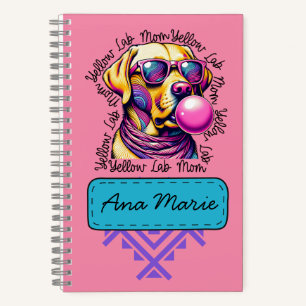 Cuaderno Mamá del laboratorio amarillo Bubblegum Trendy Lab