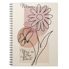 Cuaderno Mamá, eres la mejor | Línea floral
