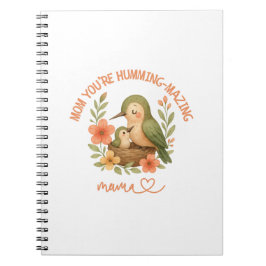 Cuaderno Mamá eres un zumbido increíble Día de la Madre