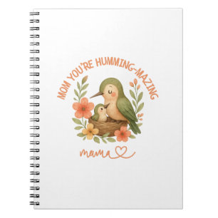 Cuaderno Mamá eres un zumbido increíble Día de la Madre