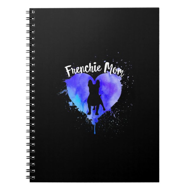 Cuaderno Mamá francesa Bulldog Perro francés Mamá divertida (Frente)