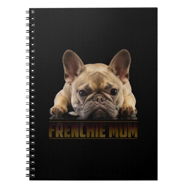 Cuaderno mamá frenchie | regalo de mamá de bulldog francés (Frente)