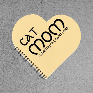 Cuaderno Mamá Gata Amigas Mascotas Amigas Personalizado Scr