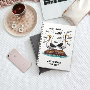 Cuaderno Mamá Gaviota Divertida Personalizada