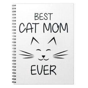Cuaderno Mamá - La mejor mamá del gato.