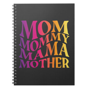 Cuaderno mamá mamá madre madre