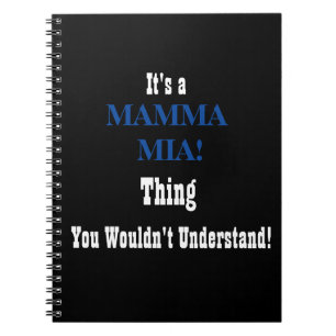 Cuaderno ¡Mama Mia! Diario