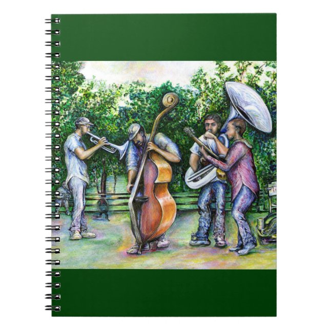 Cuaderno Mamá nunca me advirtió sobre jugadores de Tuba (Frente)