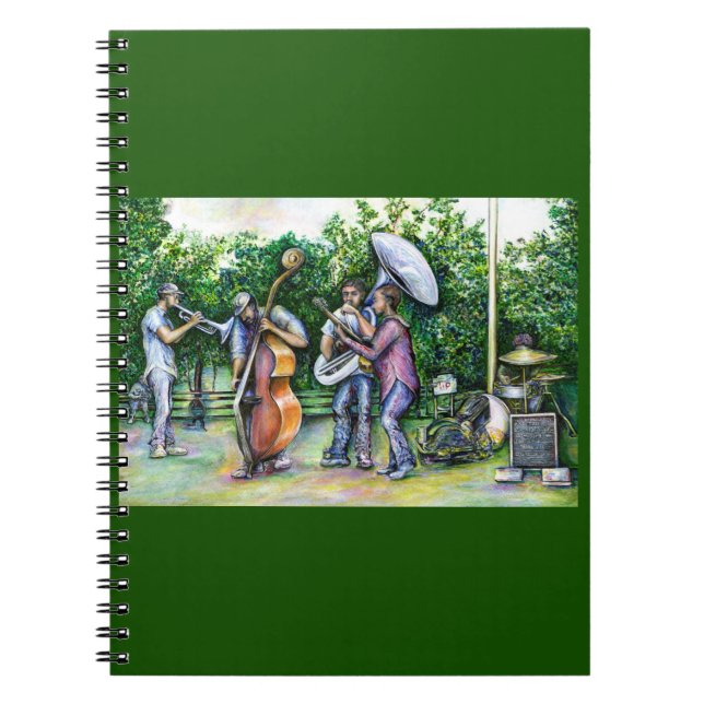 Cuaderno Mamá nunca me advirtió sobre los jugadores de Tuba (Frente)