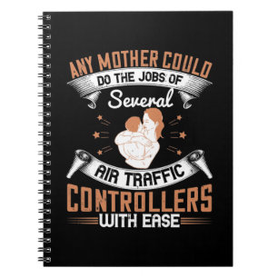 Cuaderno Mamá - Ocupada como Controladores de Tráfico Aéreo