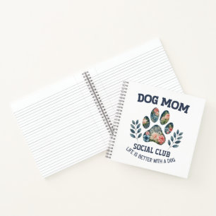 Cuaderno Mamá Perro Floral Pata