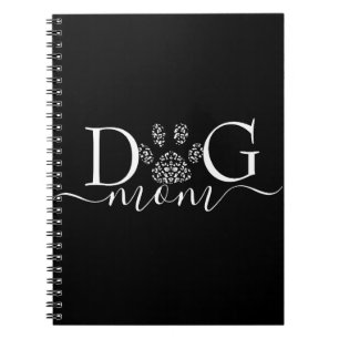 Cuaderno Mamá perro huella de pata