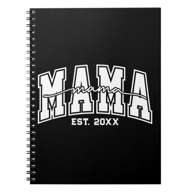 Cuaderno Mamá Personalizada Año de Fundación Mamá Estableci (Frente)