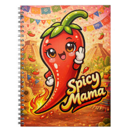 Cuaderno Mamá Picante - Cosas Calientes - Adictos a la Comi