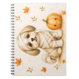 Cuaderno Mamá Shih Tzu Halloween