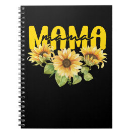 Cuaderno Mama Sunflower Sunshine - Alegre diseño floral